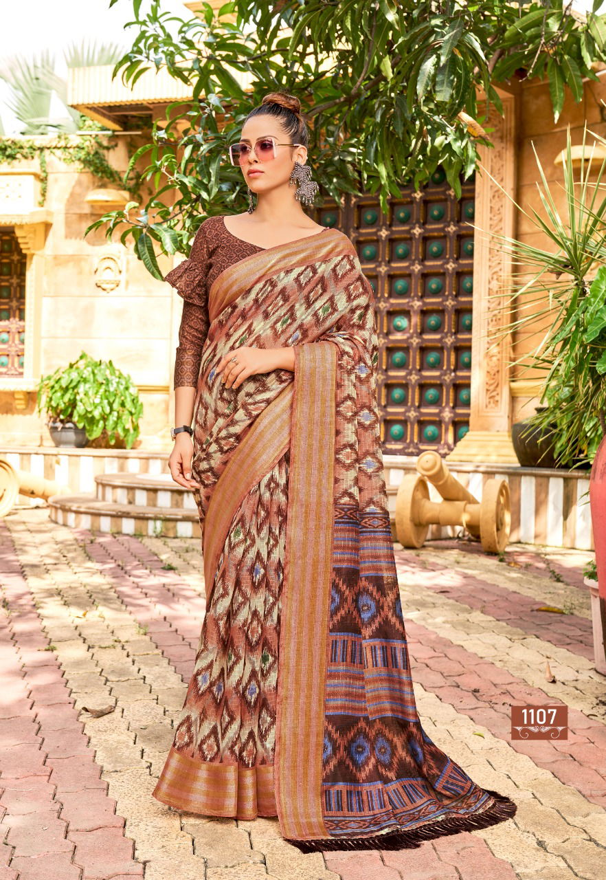 Ramada Silk Vol 1 By Vinamra Printed Saree Catalog